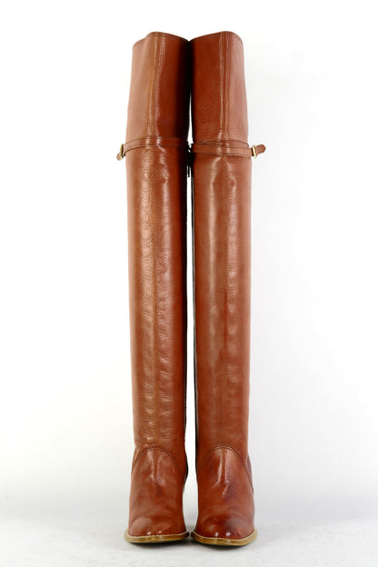 BUUTS Anita Vintage-Stiefel Leder braun 225080-4