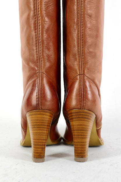 BUUTS Anita Vintage-Stiefel Leder braun 225080-6