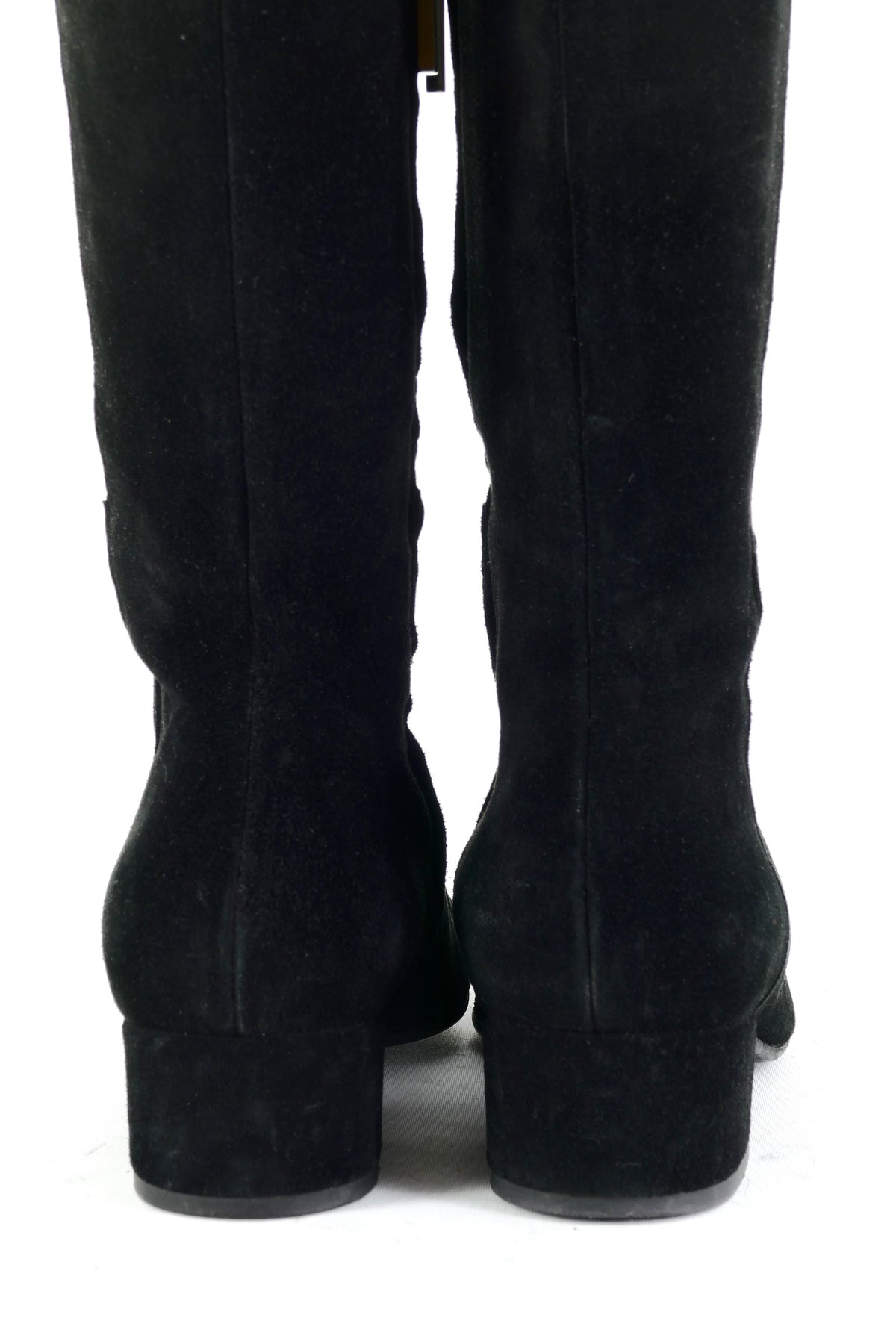 BUUTS Aeyde Overknees Wildleder schwarz 225082-6