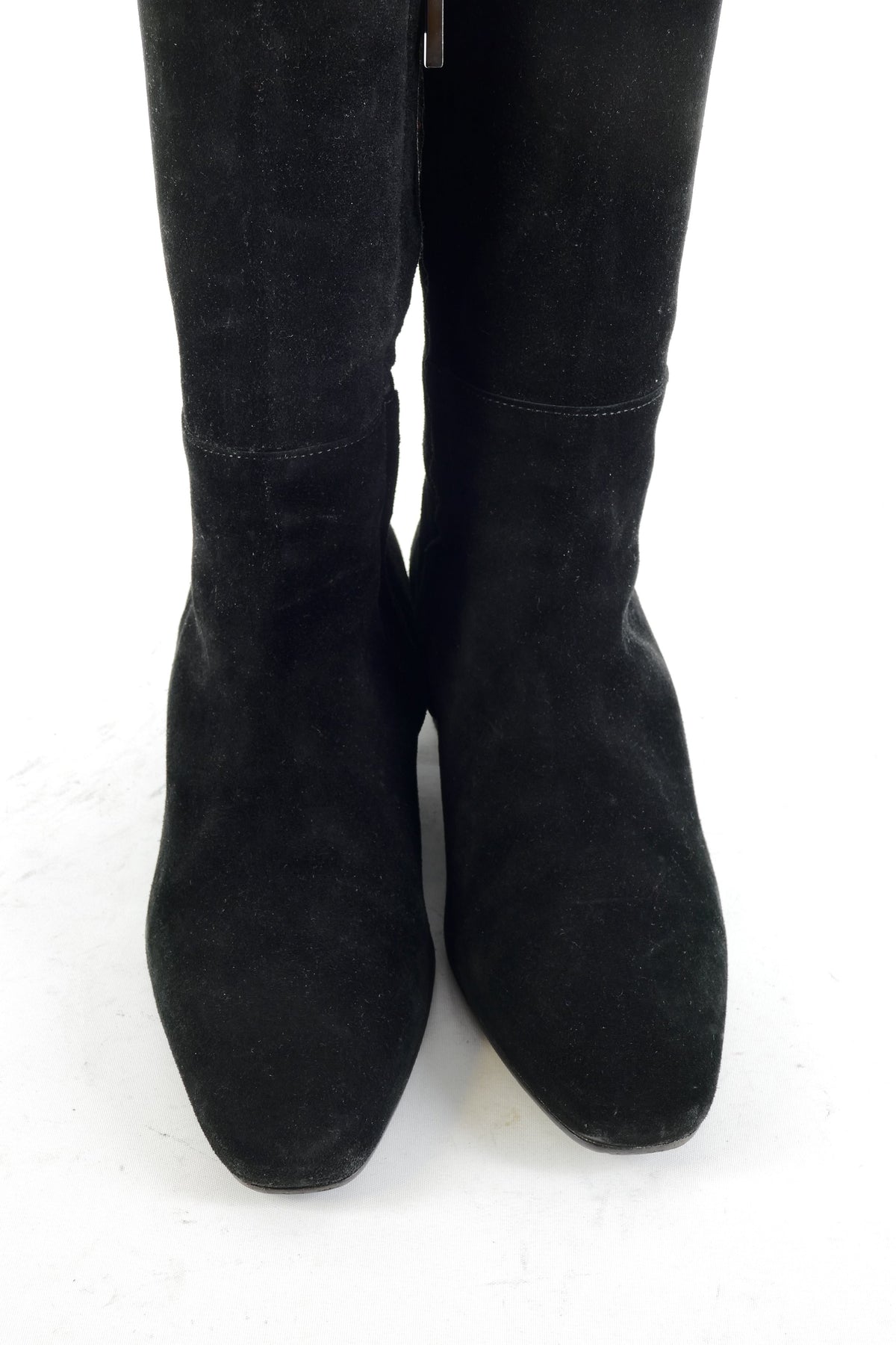 BUUTS Aeyde Overknees Wildleder schwarz 225082-7