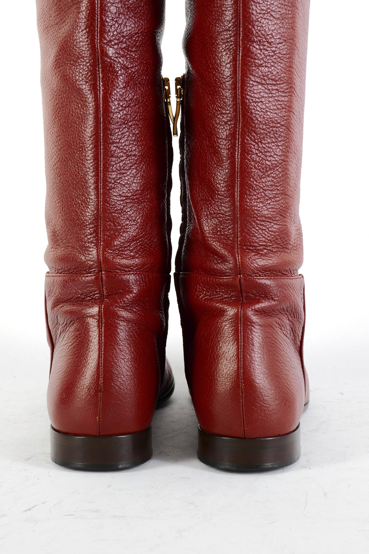 BUUTS Grey Mer Overknees Leder bordeaux 225083-6