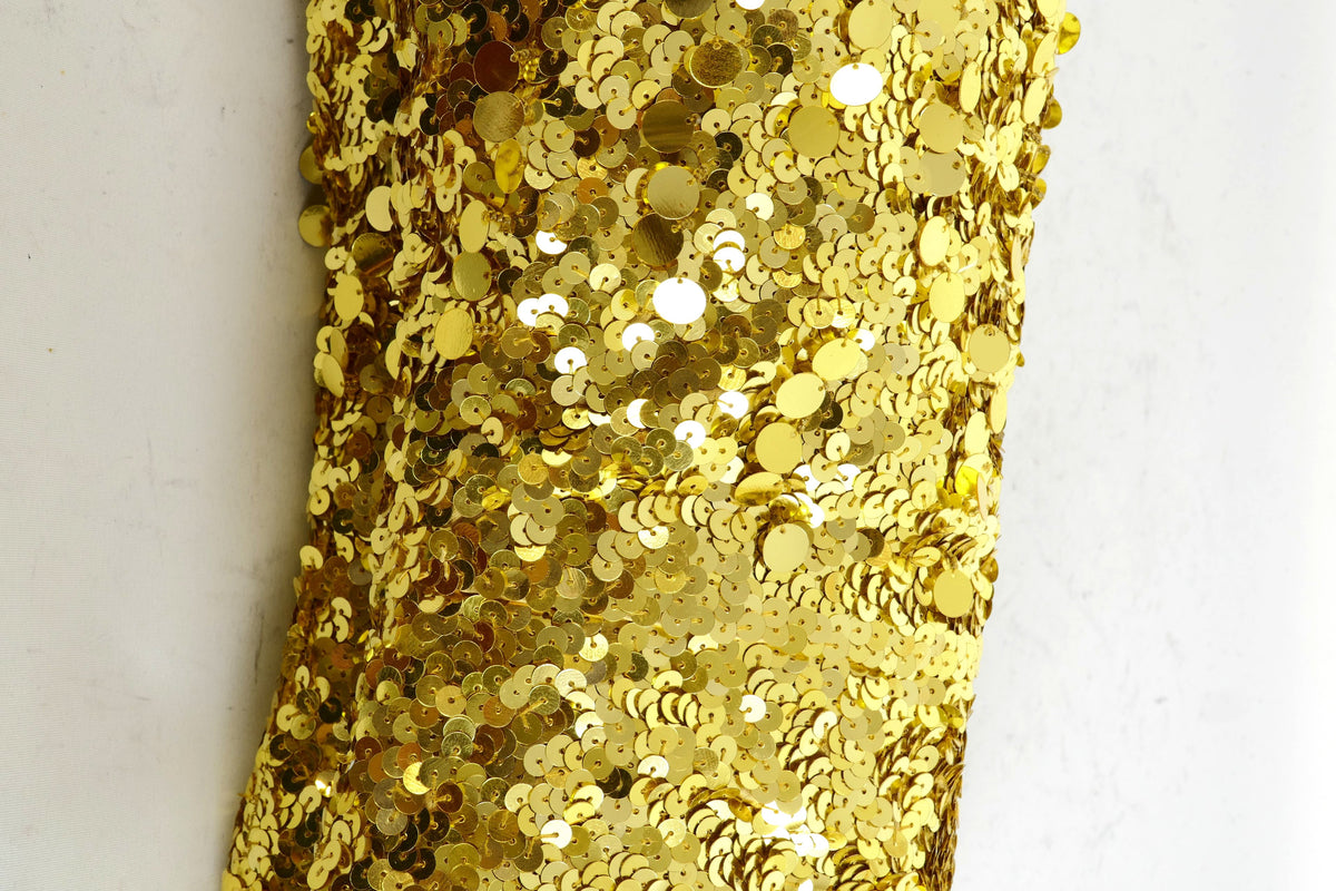 BUUTS Stuart Weitzmann Overknees Pailletten gold 225084-9