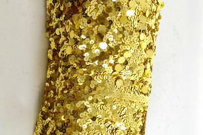 BUUTS Stuart Weitzmann Overknees Pailletten gold 225084-9