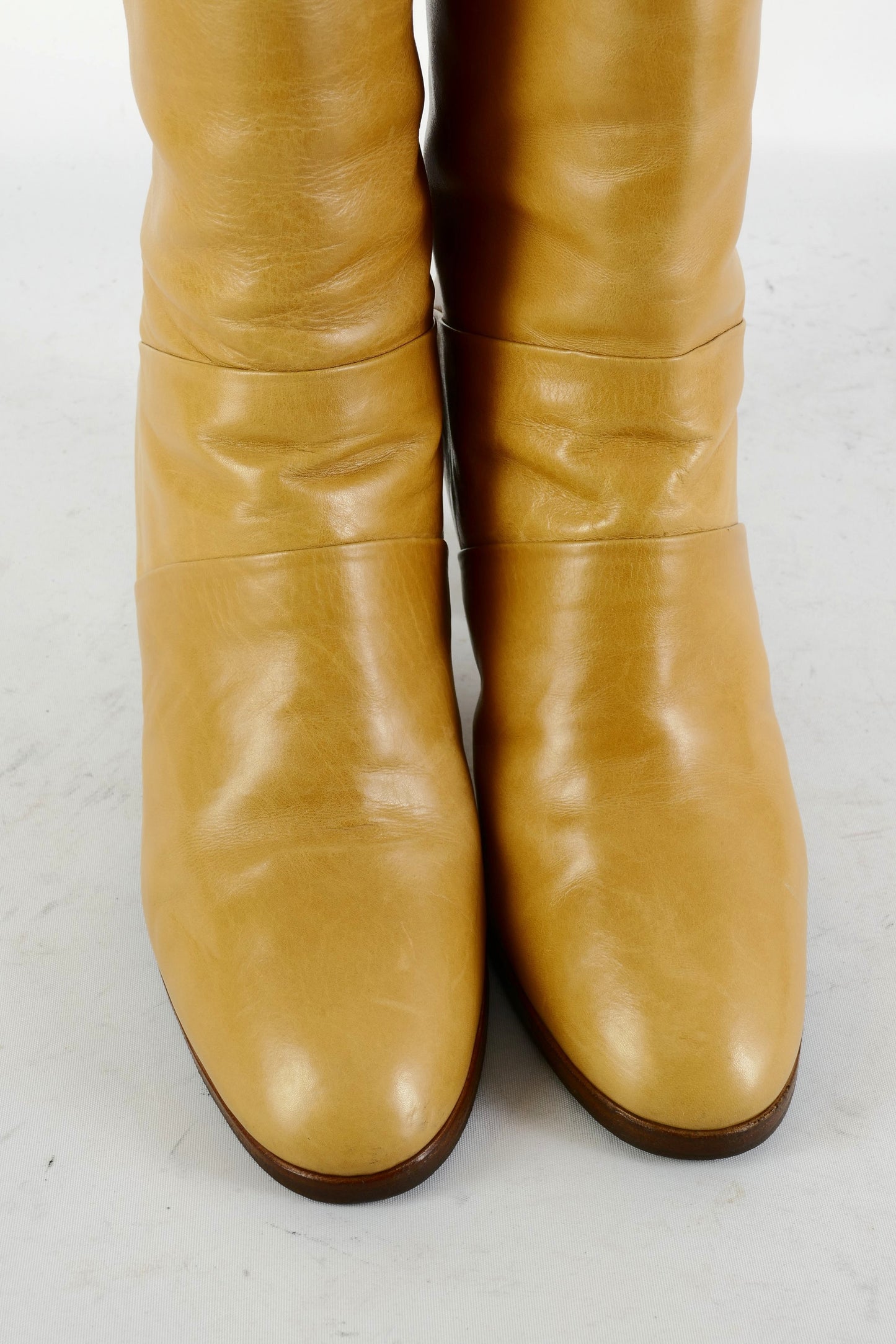BUUTS Yan Bett Vintage-Stiefel Leder beige 225085-7