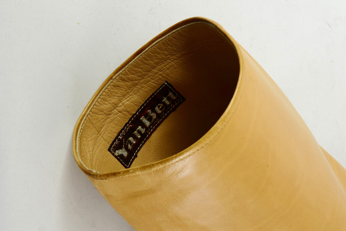 BUUTS Yan Bett Vintage-Stiefel Leder beige 225085-9