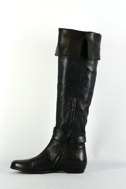 BUUTS Gianmarco Lorenzi Overknees Leder schwarz 225086-10