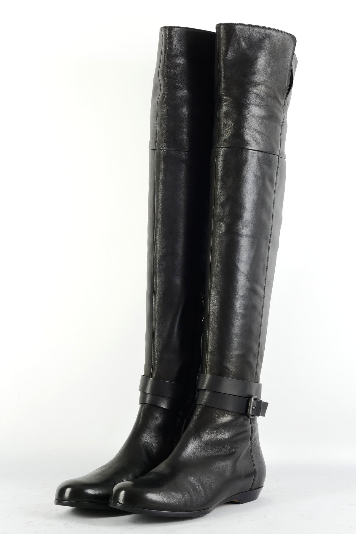 BUUTS Gianmarco Lorenzi Overknees Leder schwarz 225086-2