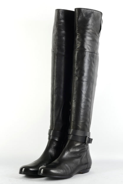 BUUTS Gianmarco Lorenzi Overknees Leder schwarz 225086-2