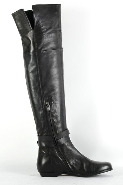 BUUTS Gianmarco Lorenzi Overknees Leder schwarz 225086-3