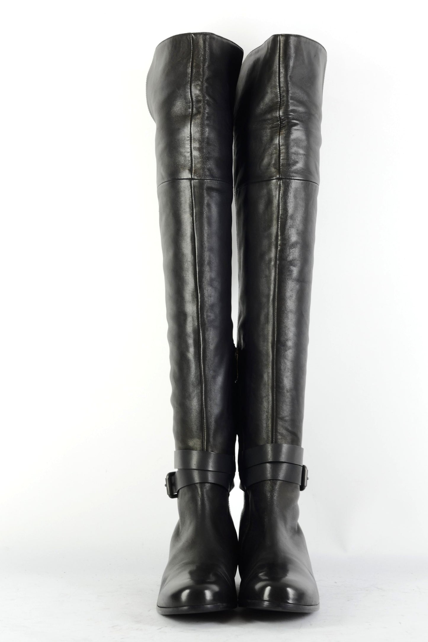 BUUTS Gianmarco Lorenzi Overknees Leder schwarz 225086-4