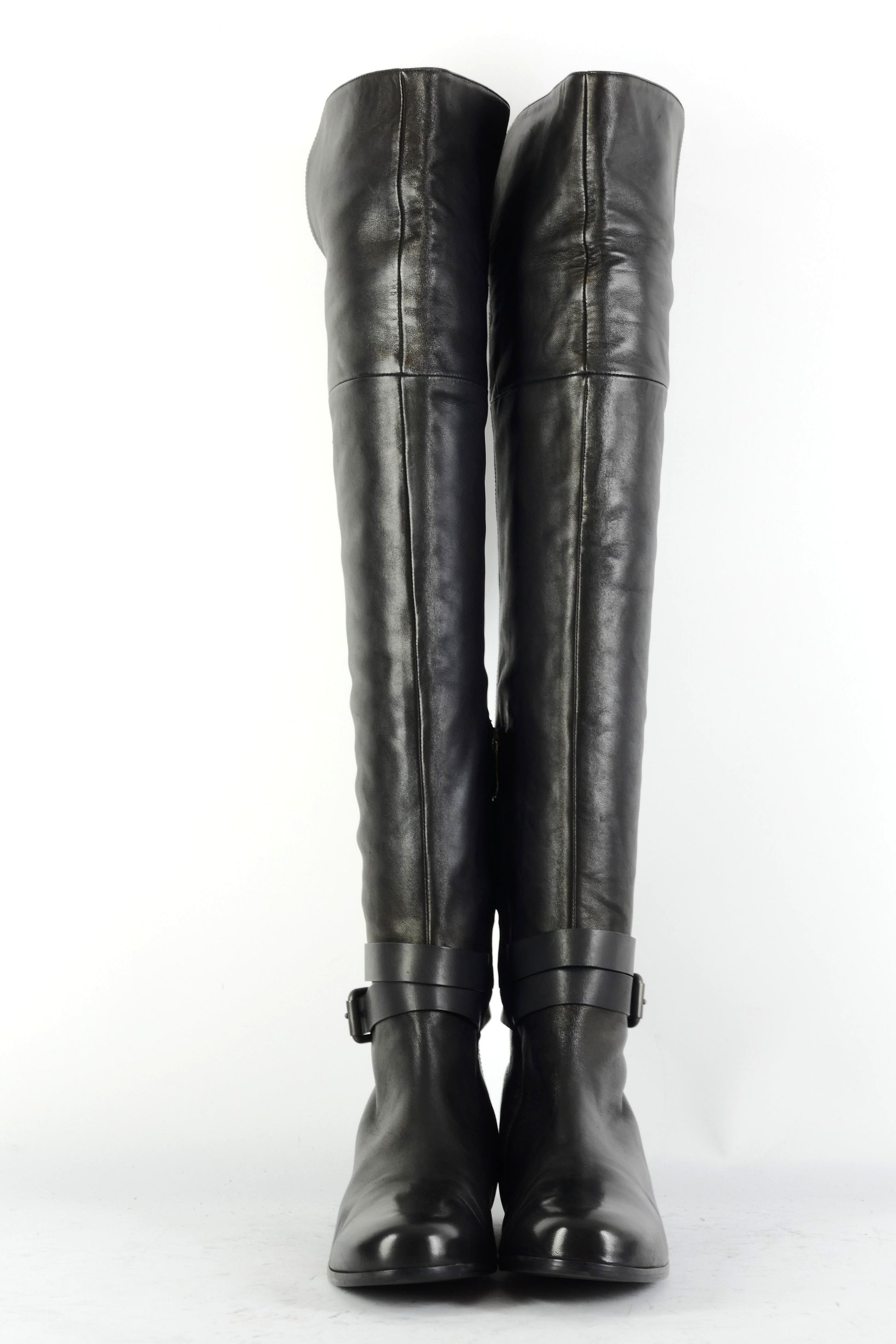 BUUTS Gianmarco Lorenzi Overknees Leder schwarz 225086-4