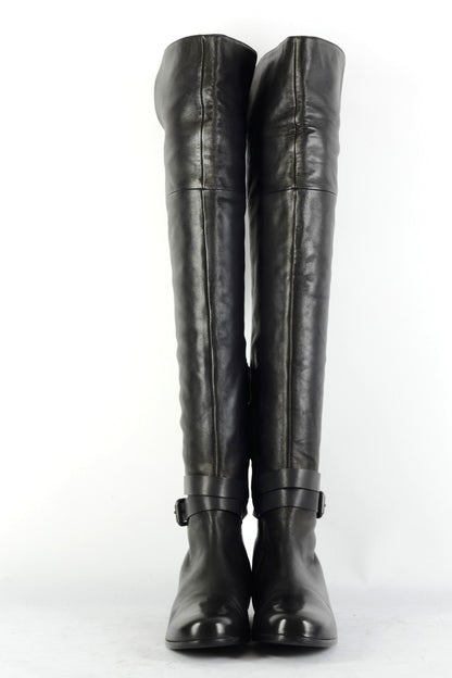 BUUTS Gianmarco Lorenzi Overknees Leder schwarz 225086-4