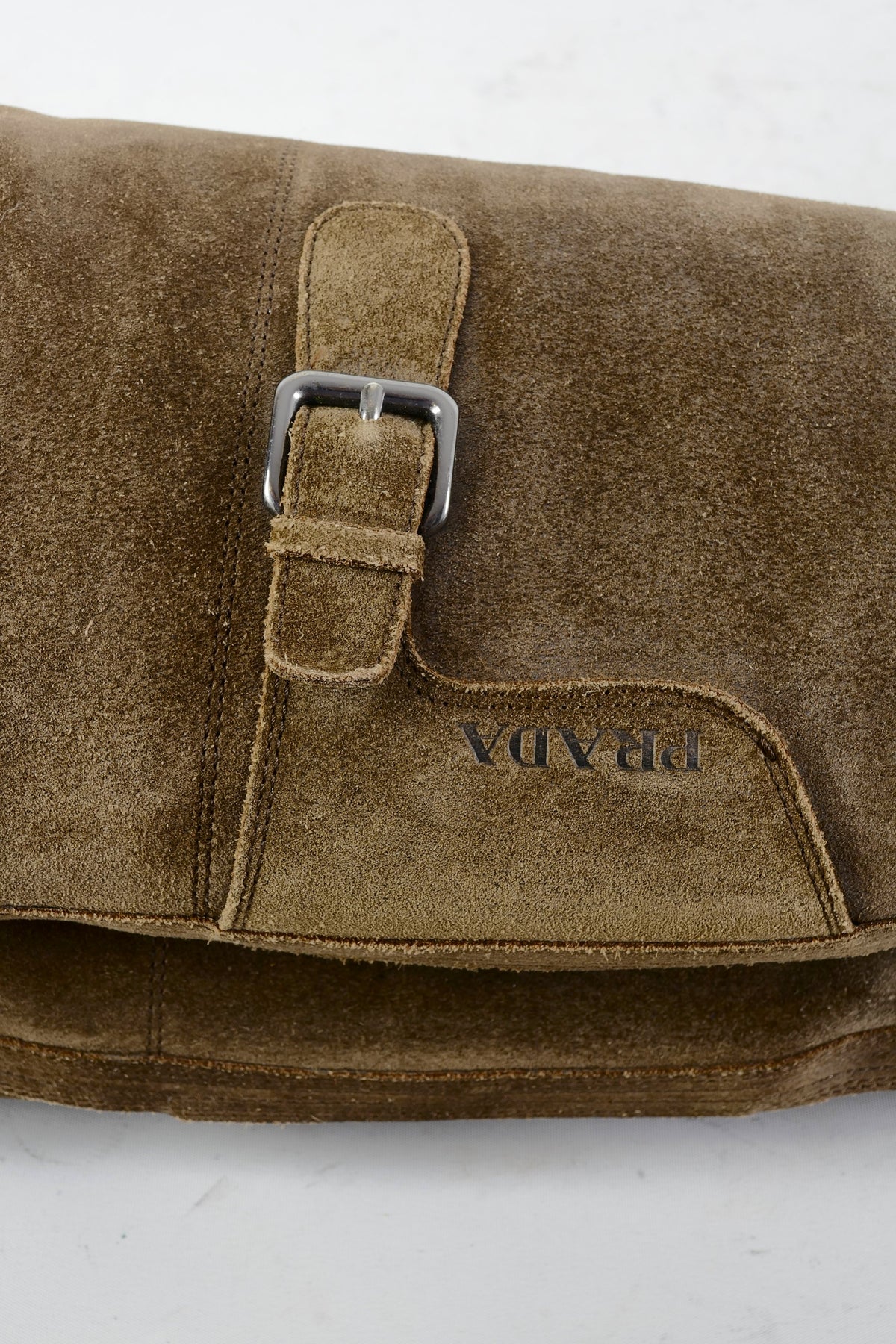 BUUTS Prada Hohe Stiefel Wildleder braun 225088-9