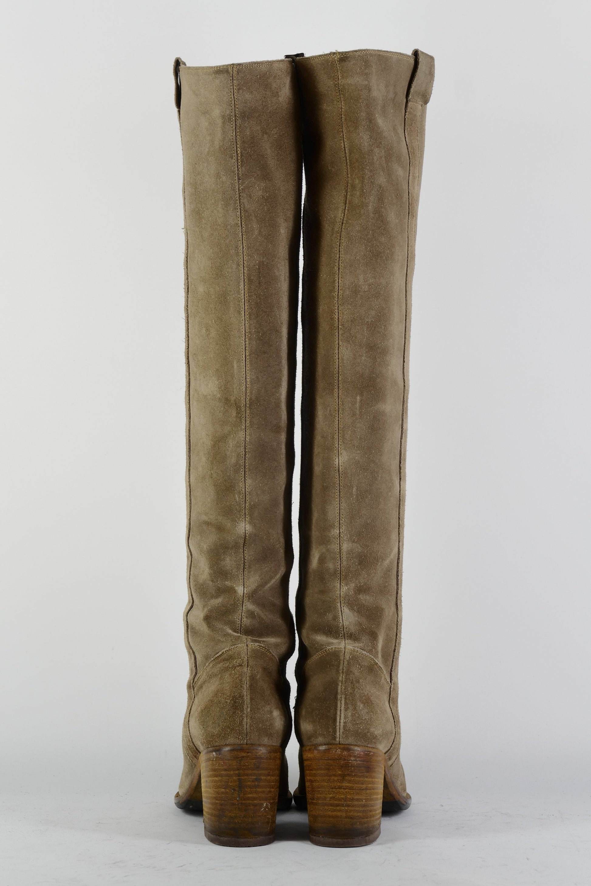 BUUTS Strategia Hohe Stiefel Wildleder beige 225089-5