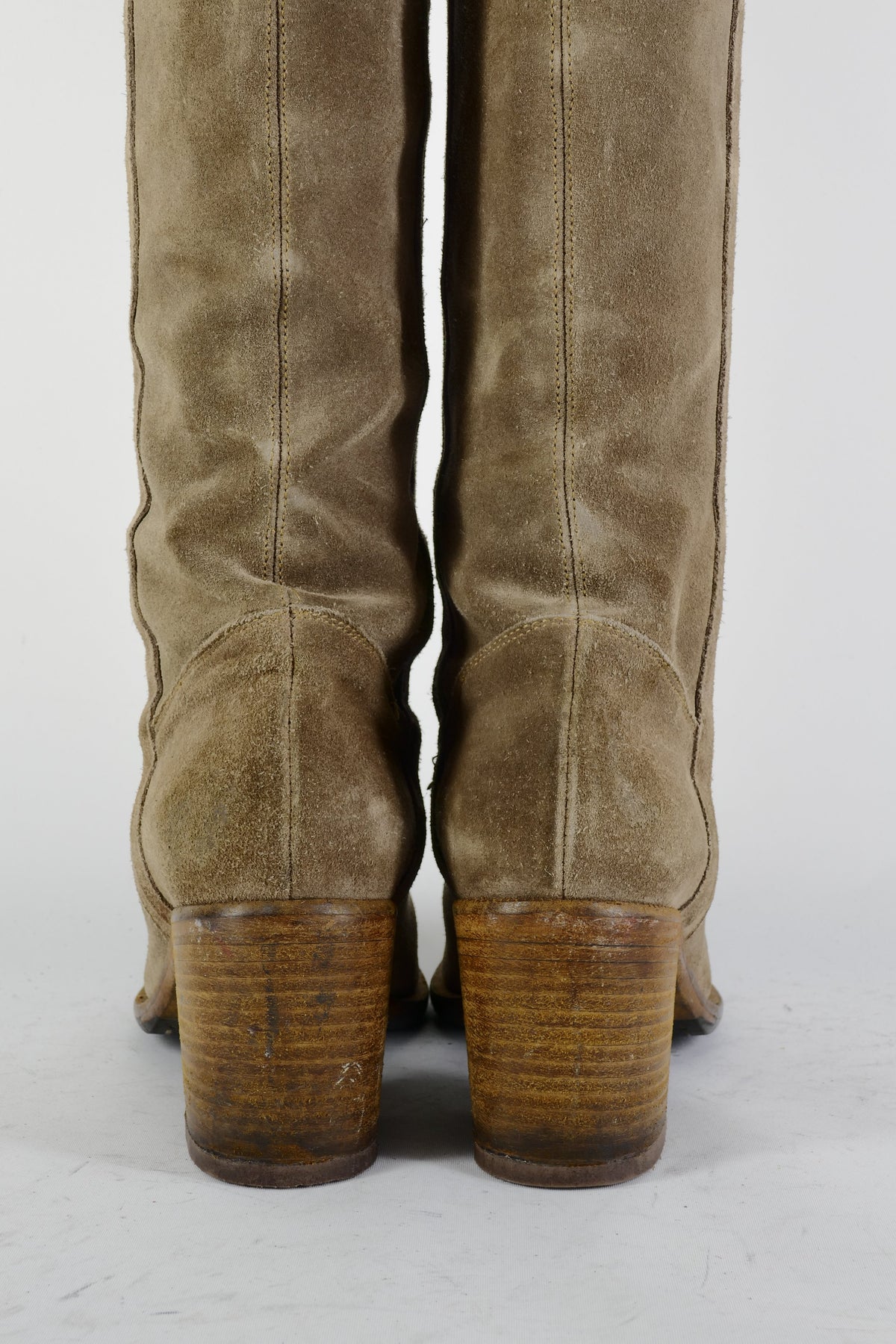 BUUTS Strategia Hohe Stiefel Wildleder beige 225089-6