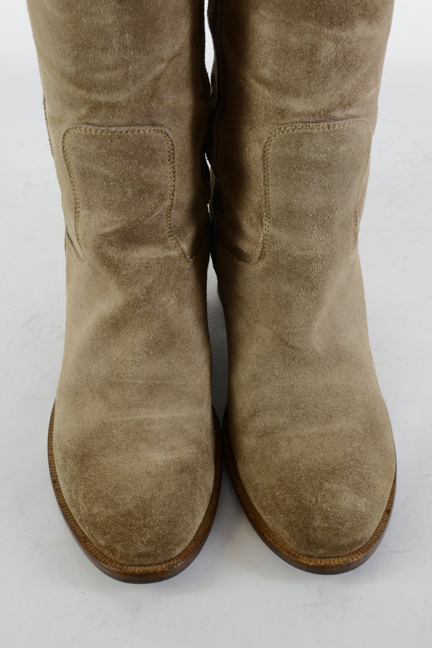 BUUTS Strategia Hohe Stiefel Wildleder beige 225089-7