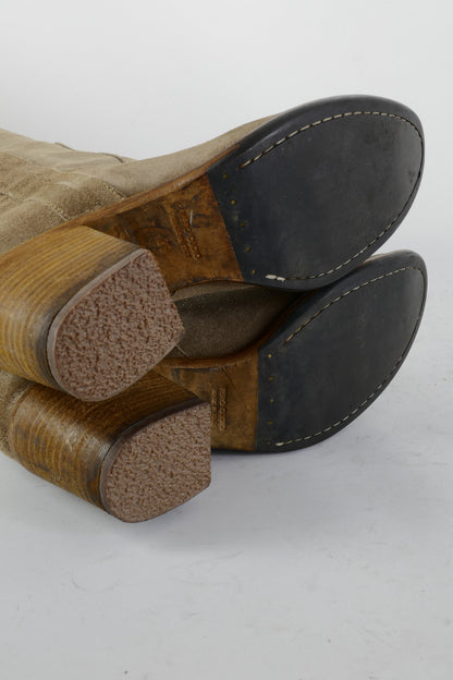 BUUTS Strategia Hohe Stiefel Wildleder beige 225089-8