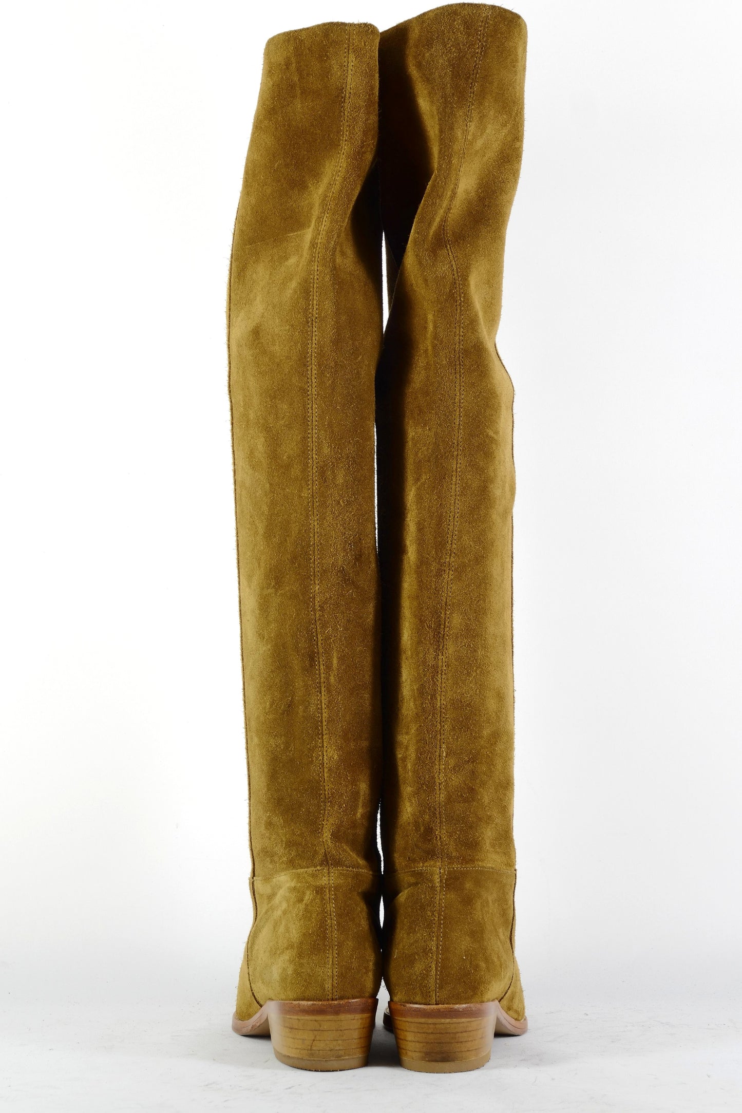 BUUTS Belair Overknees Wildleder beige 225090-5