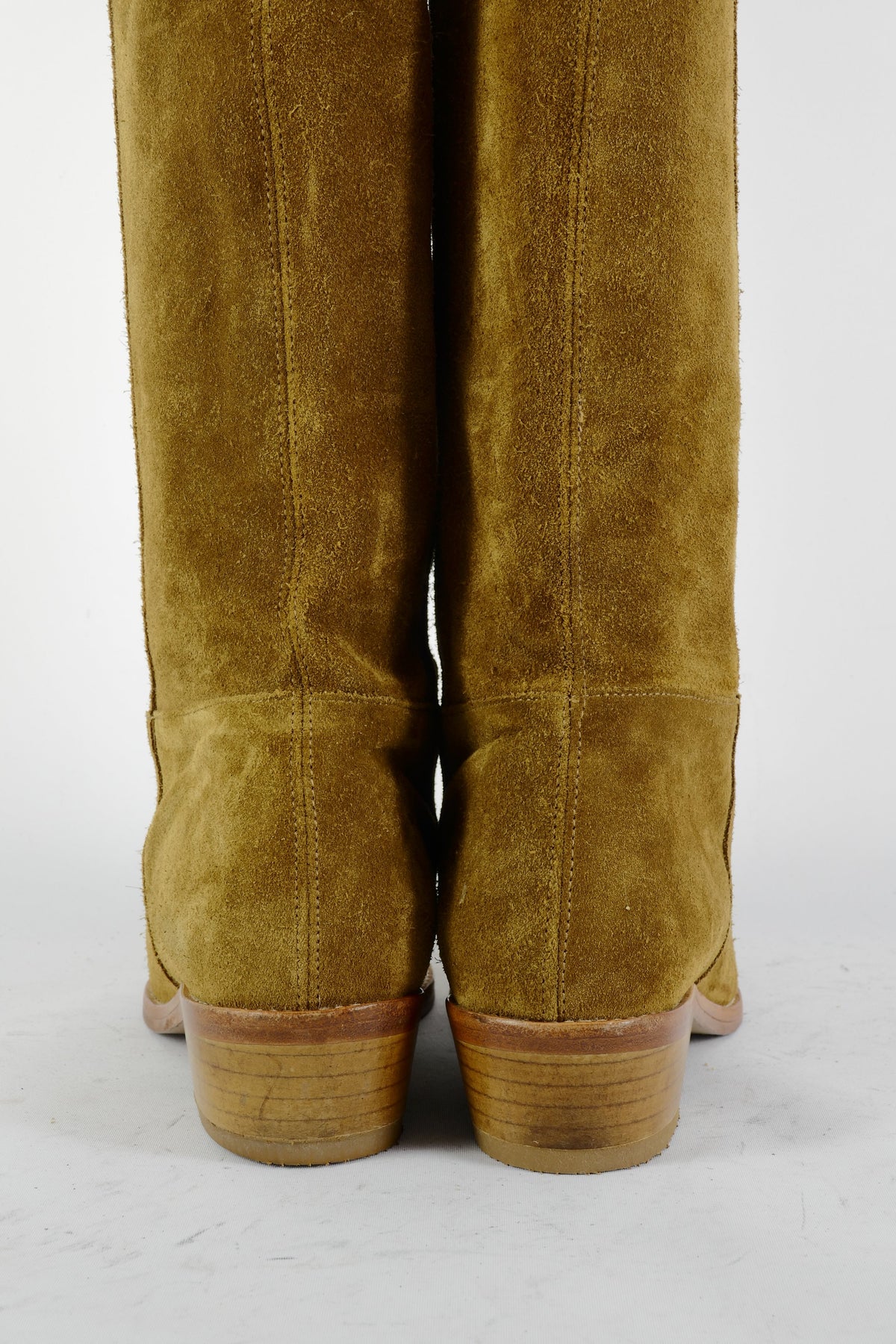 BUUTS Belair Overknees Wildleder beige 225090-6