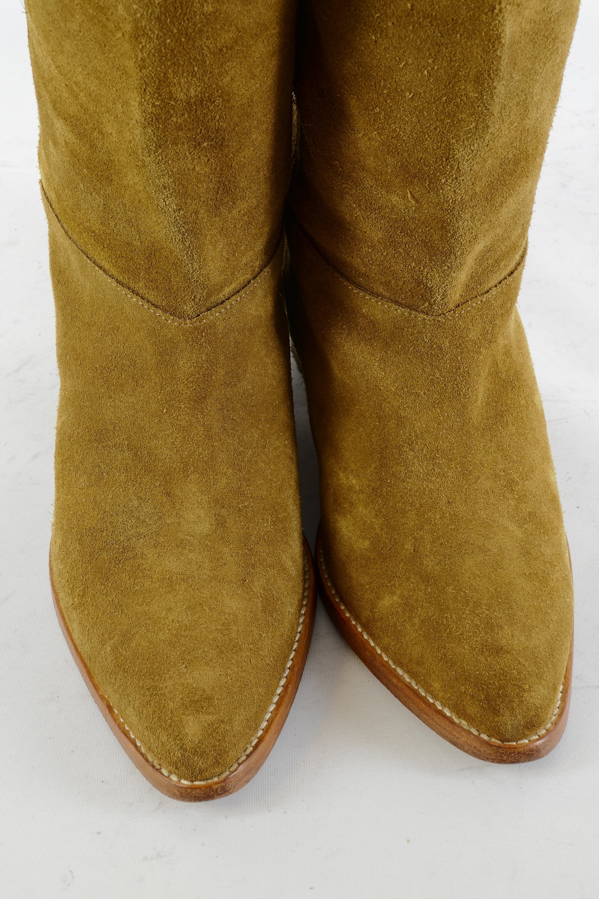 BUUTS Belair Overknees Wildleder beige 225090-7
