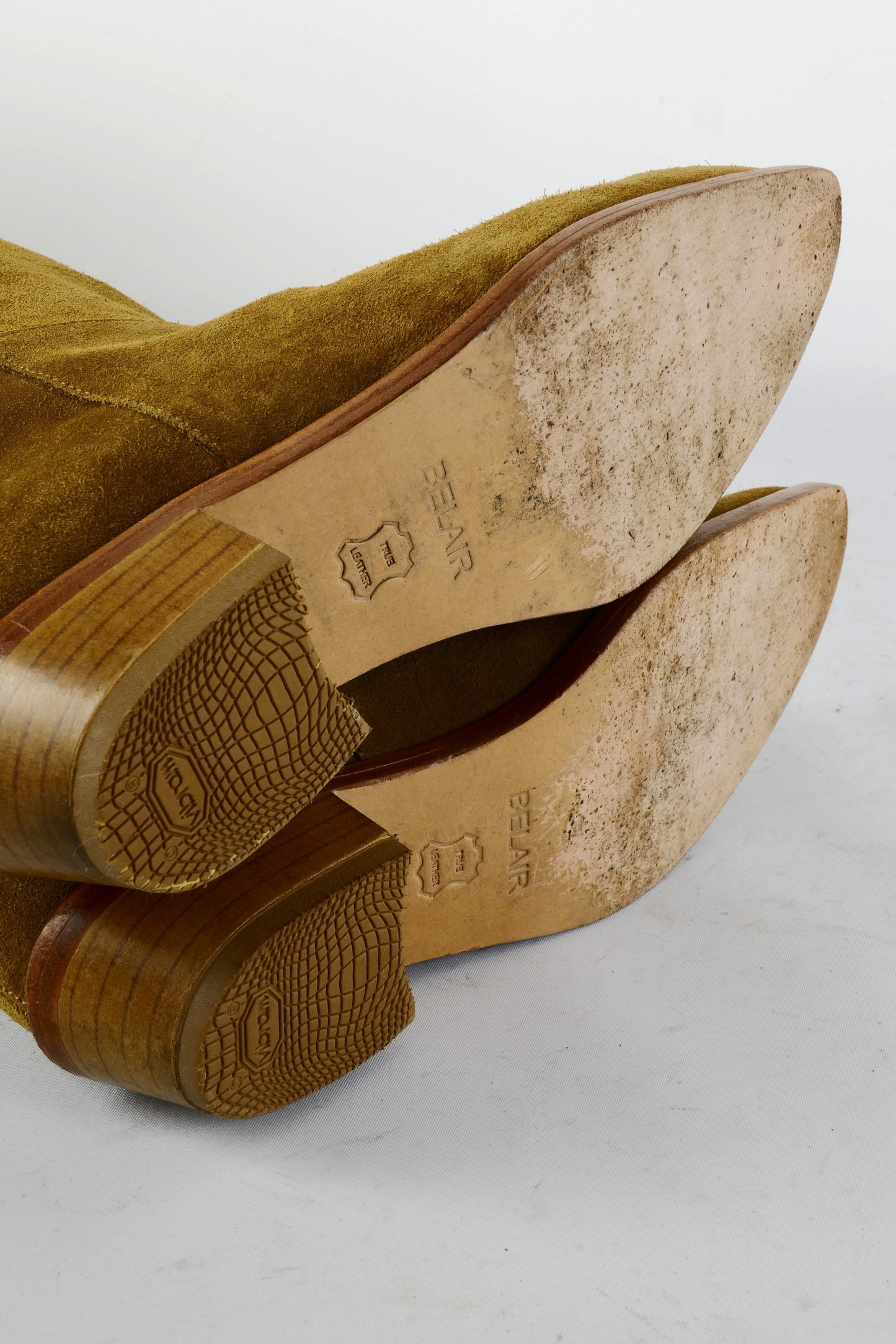 BUUTS Belair Overknees Wildleder beige 225090-8