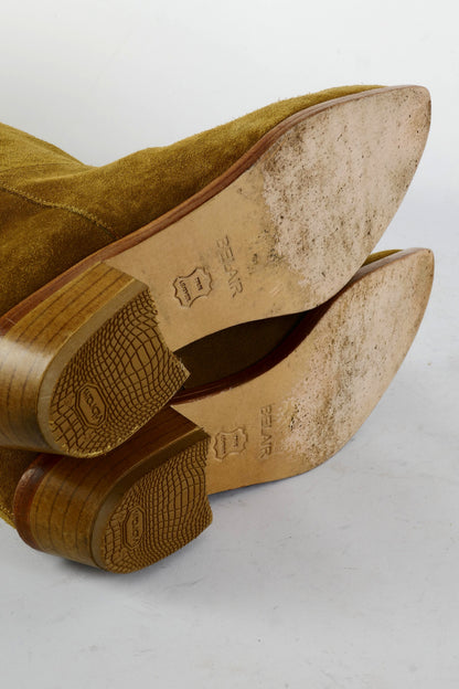BUUTS Belair Overknees Wildleder beige 225090-8