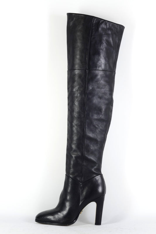BUUTS Tommy Hilfiger Overknees Leder schwarz 225092-1