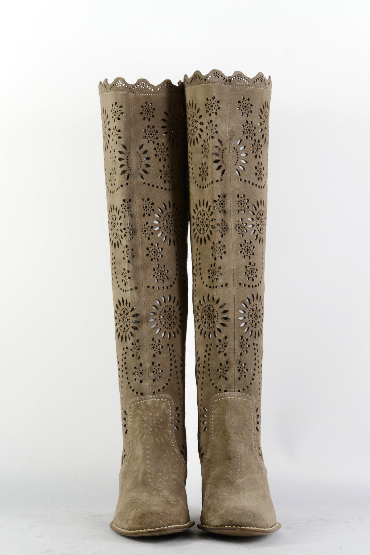 BUUTS Jette Joop Stiefel Leder graubraun 225093-4