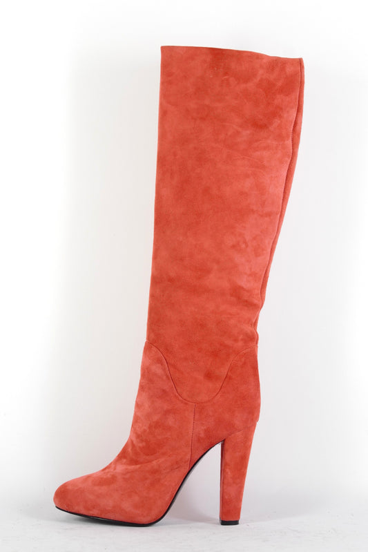 BUUTS Gaia D'Este Stiefel Wildleder rot 225094-1