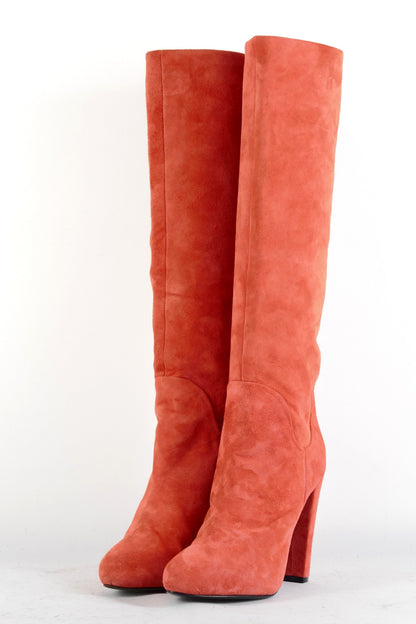 BUUTS Gaia D'Este Stiefel Wildleder rot 225094-2