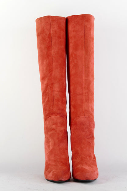 BUUTS Gaia D'Este Stiefel Wildleder rot 225094-4