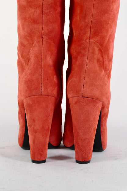 BUUTS Gaia D'Este Stiefel Wildleder rot 225094-6