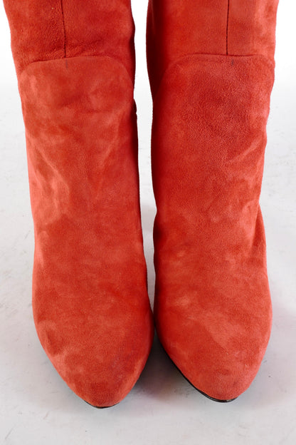 BUUTS Gaia D'Este Stiefel Wildleder rot 225094-7