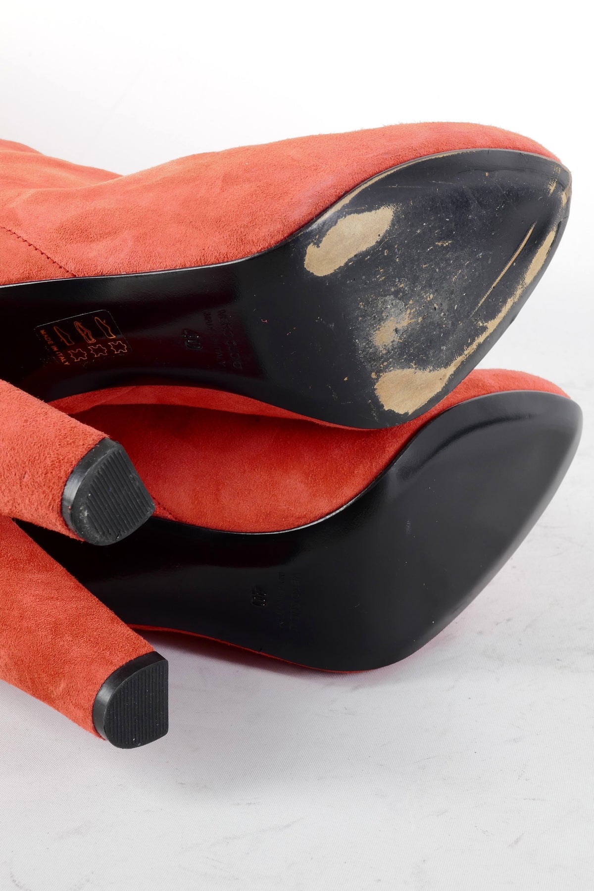 BUUTS Gaia D'Este Stiefel Wildleder rot 225094-8