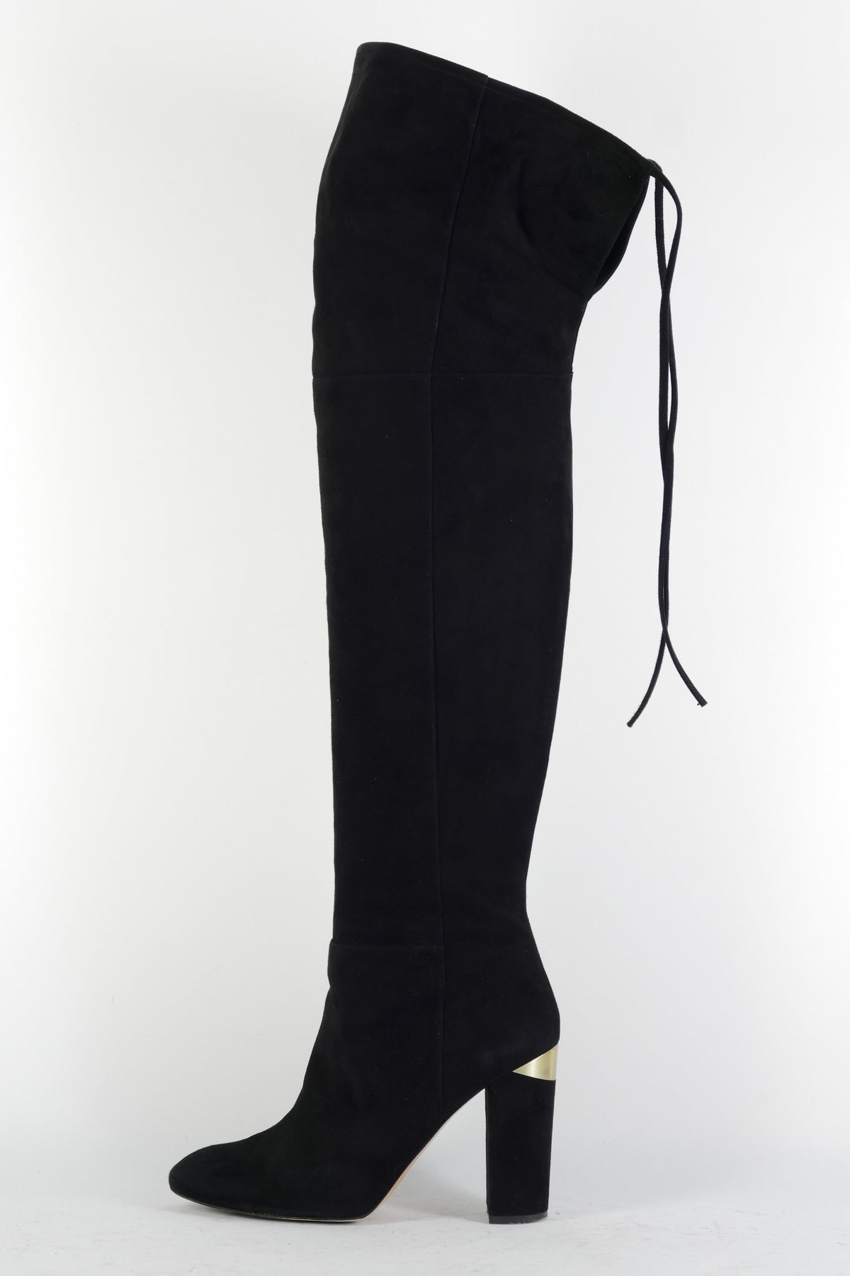 BUUTS Pura Lopez Overknees Wildleder schwarz 225095-1