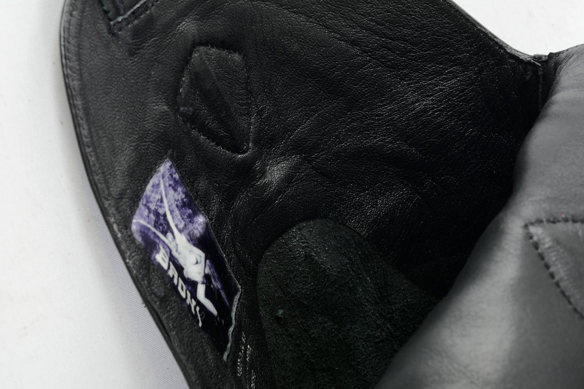 BUUTS Bronx Overknees Leder schwarz 225099-10