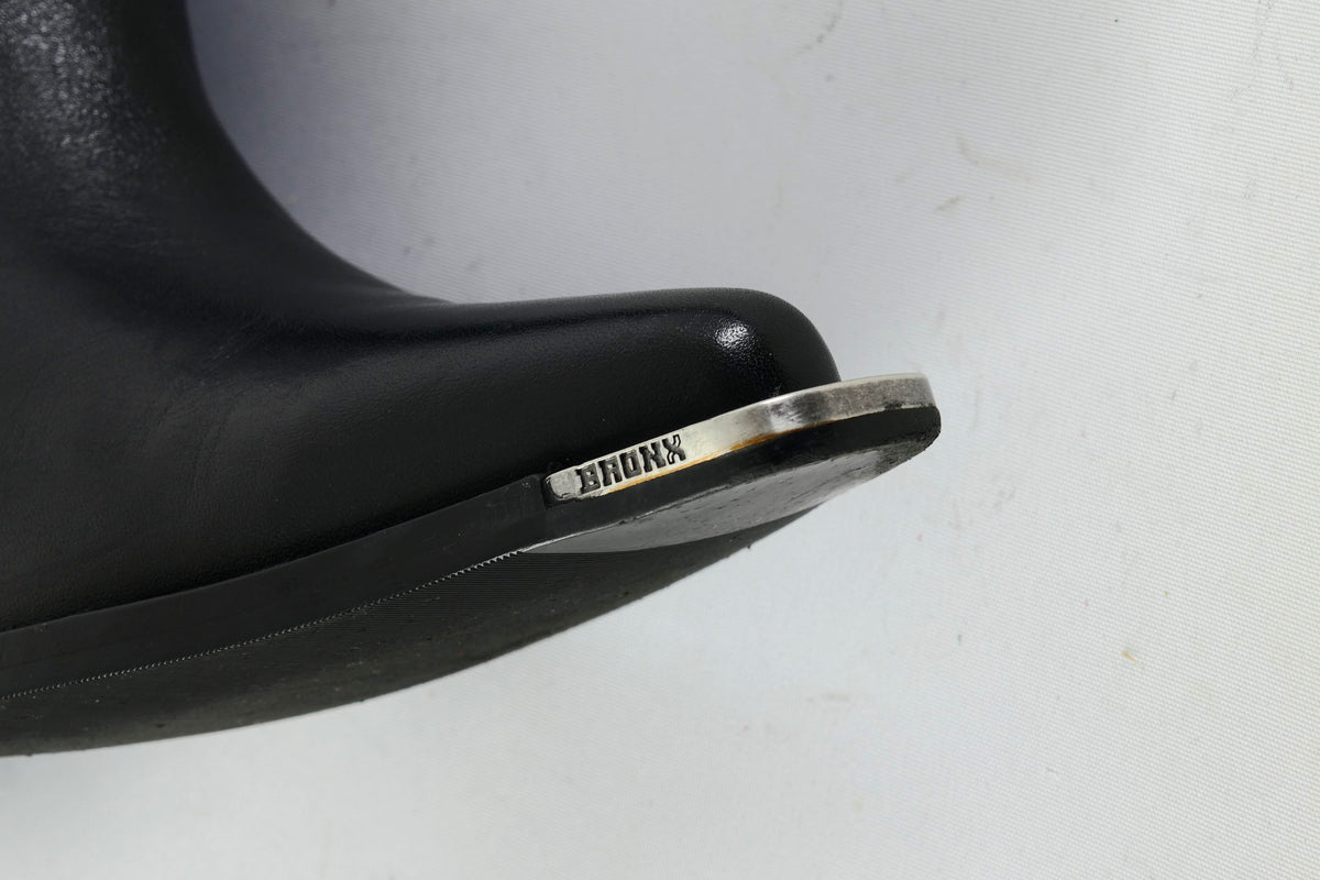 BUUTS Bronx Overknees Leder schwarz 225099-11