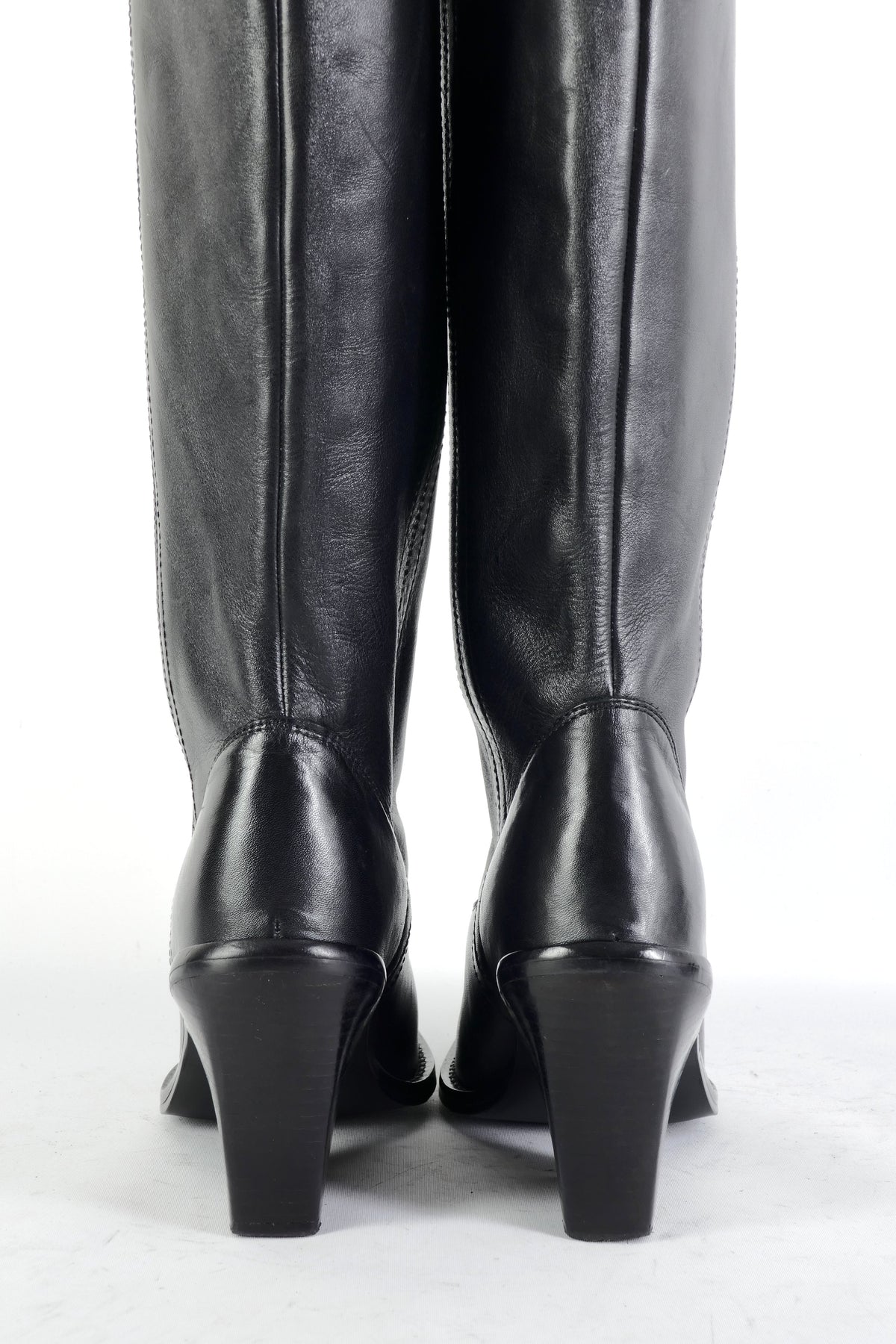 BUUTS Bronx Overknees Leder schwarz 225099-6