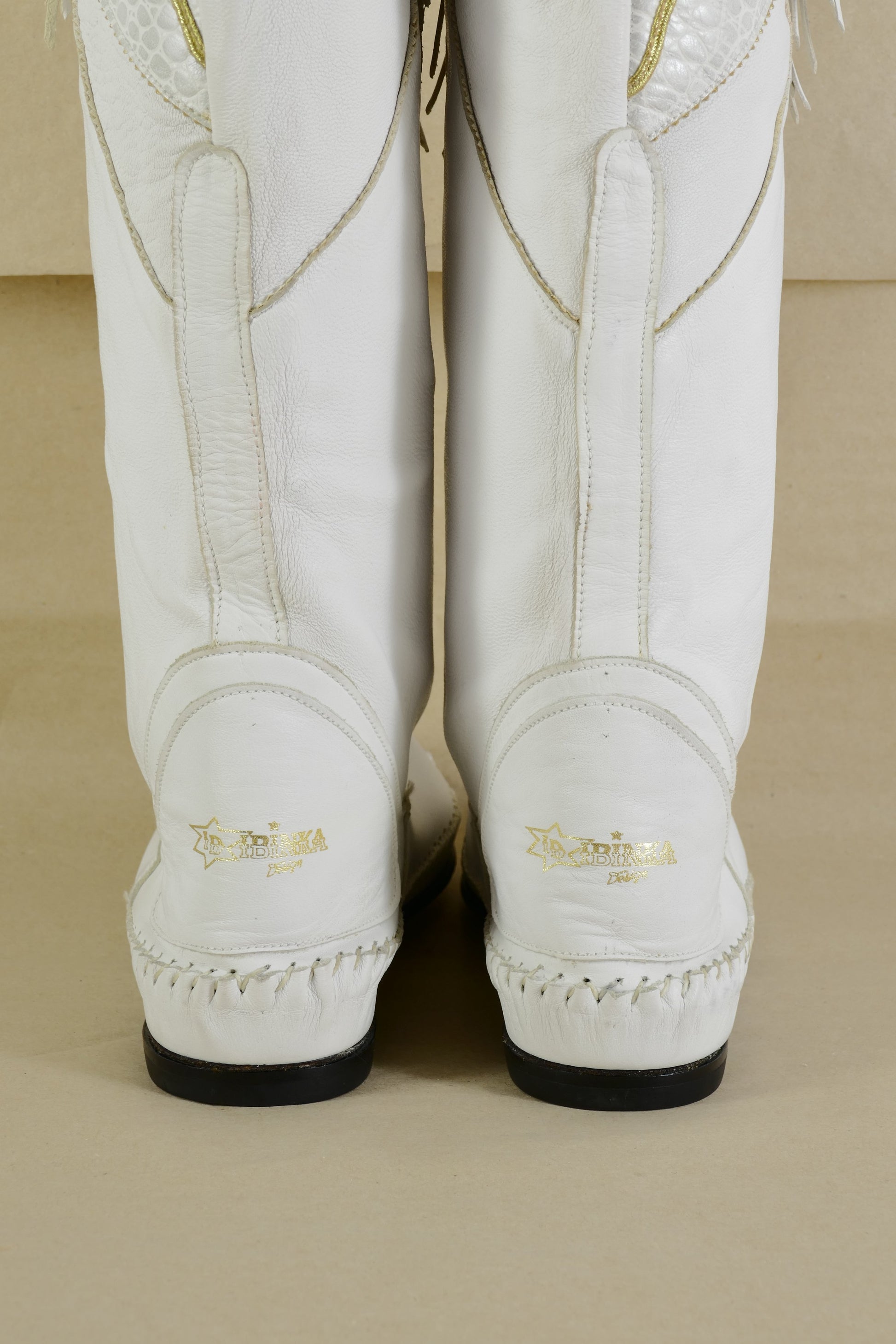 BUUTS Ibinka Overknees Leder weiß 225101-6