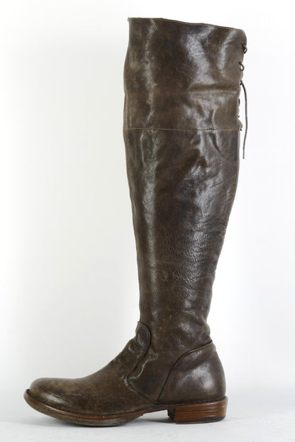 BUUTS Fiorentini&Baker Hohe Stiefel Leder dunkelbraun 225102-1