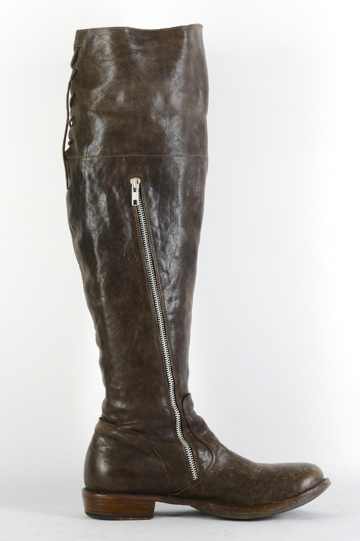 BUUTS Fiorentini&Baker Hohe Stiefel Leder dunkelbraun 225102-3