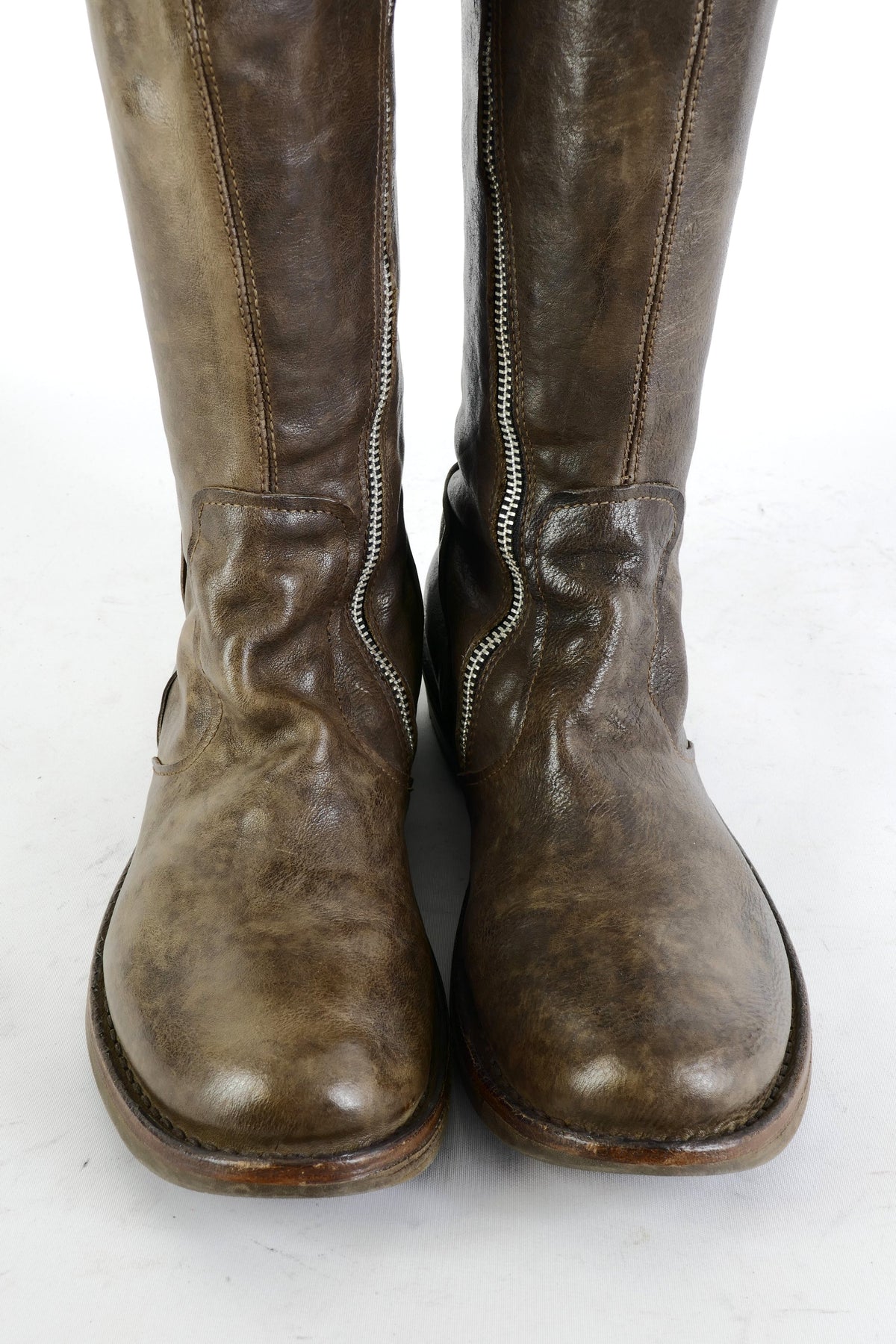 BUUTS Fiorentini&Baker Hohe Stiefel Leder dunkelbraun 225102-7