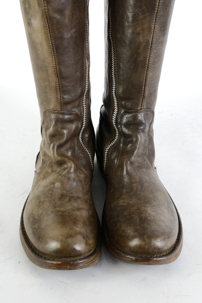 BUUTS Fiorentini&Baker Hohe Stiefel Leder dunkelbraun 225102-7