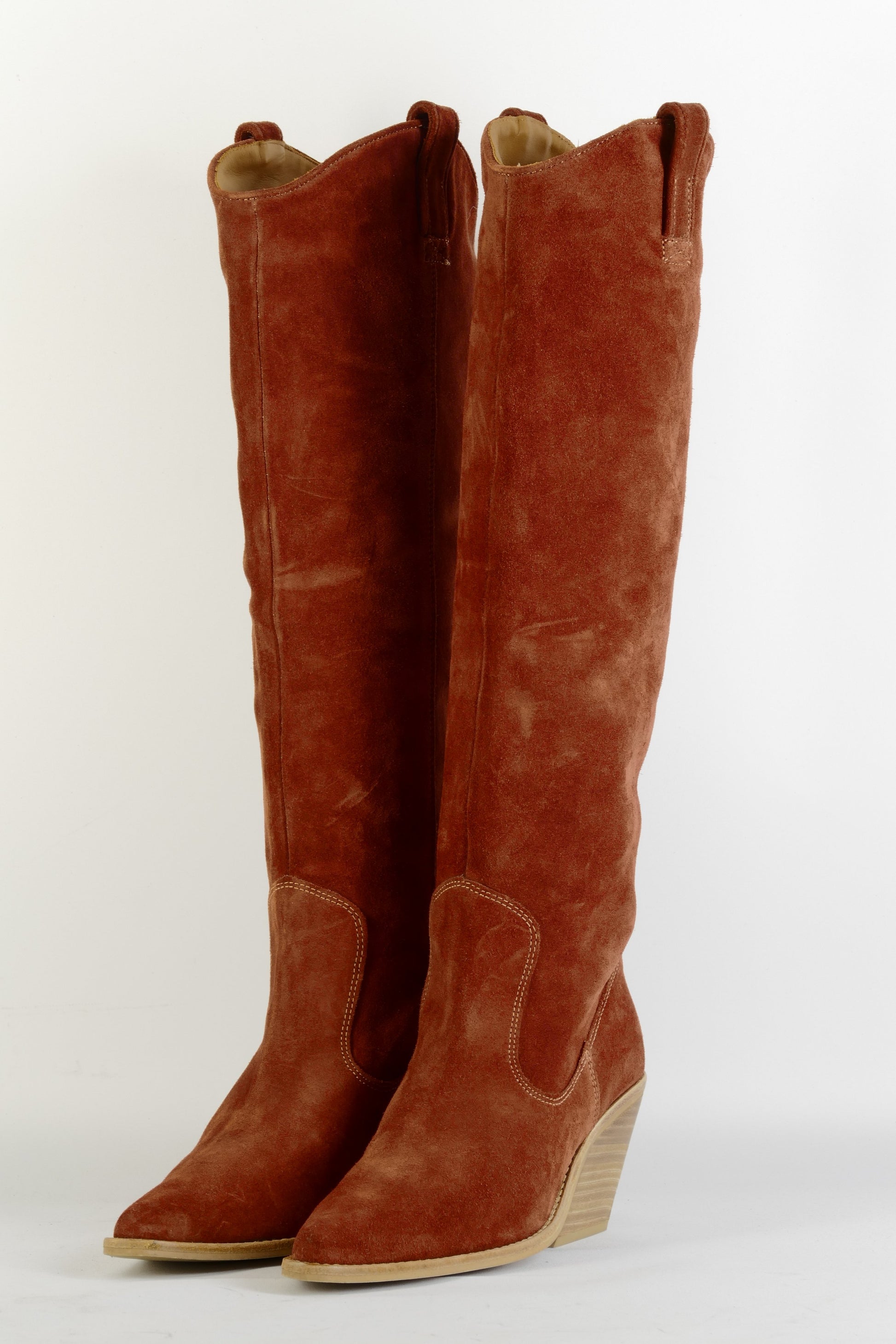 BUUTS Bronx Stiefel Wildleder rotbraun 225104-2