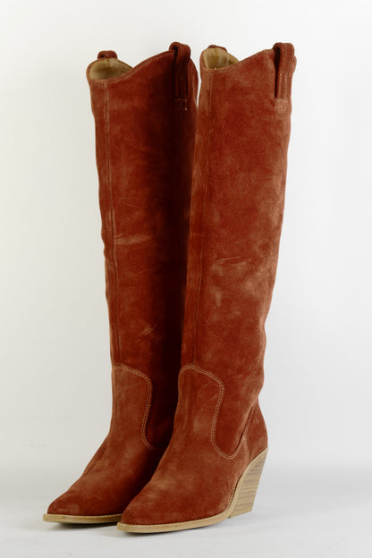 BUUTS Bronx Stiefel Wildleder rotbraun 225104-2