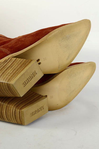 BUUTS Bronx Stiefel Wildleder rotbraun 225104-8
