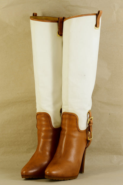 BUUTS Ralph Lauren Collection Stiefel Leder mehrfarbig 225105-2