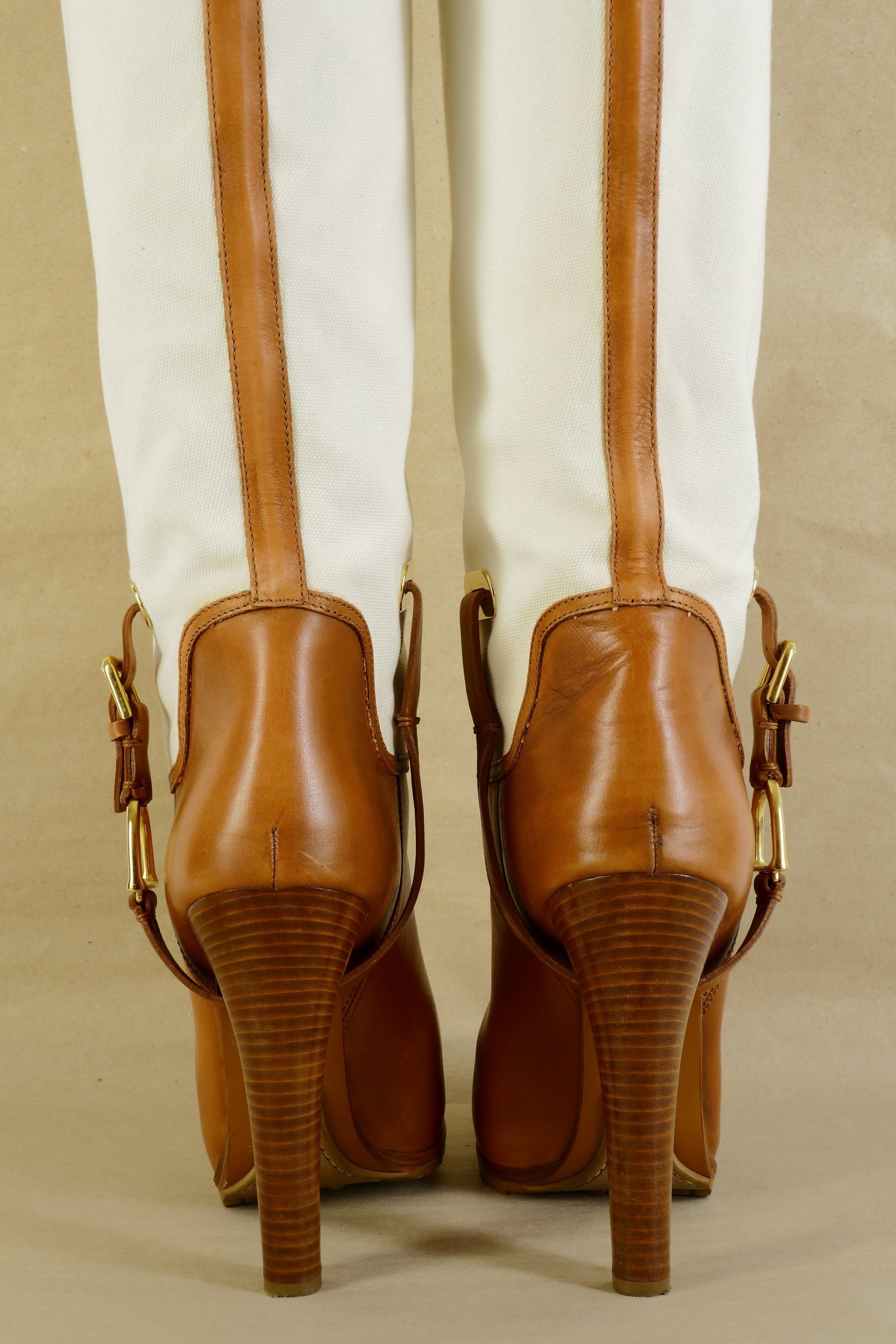 BUUTS Ralph Lauren Collection Stiefel Leder mehrfarbig 225105-6