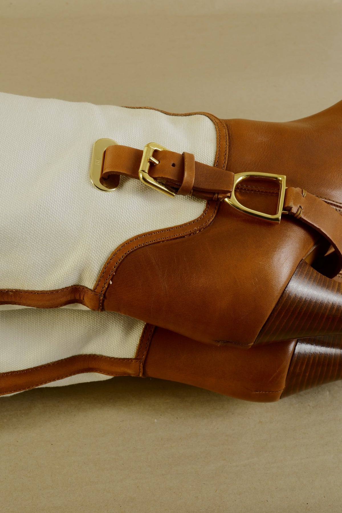 BUUTS Ralph Lauren Collection Stiefel Leder mehrfarbig 225105-9