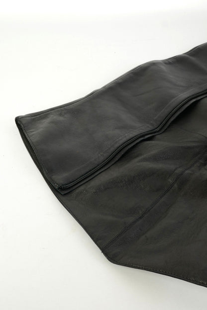 BUUTS Fernando Overknees Leder schwarz 225106-9